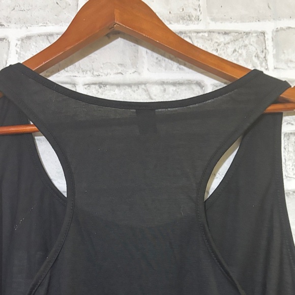 SHEIN Black Graphic Tank Top, beach, palm tree worth the wait size 2 XL - Picture 6 of 6